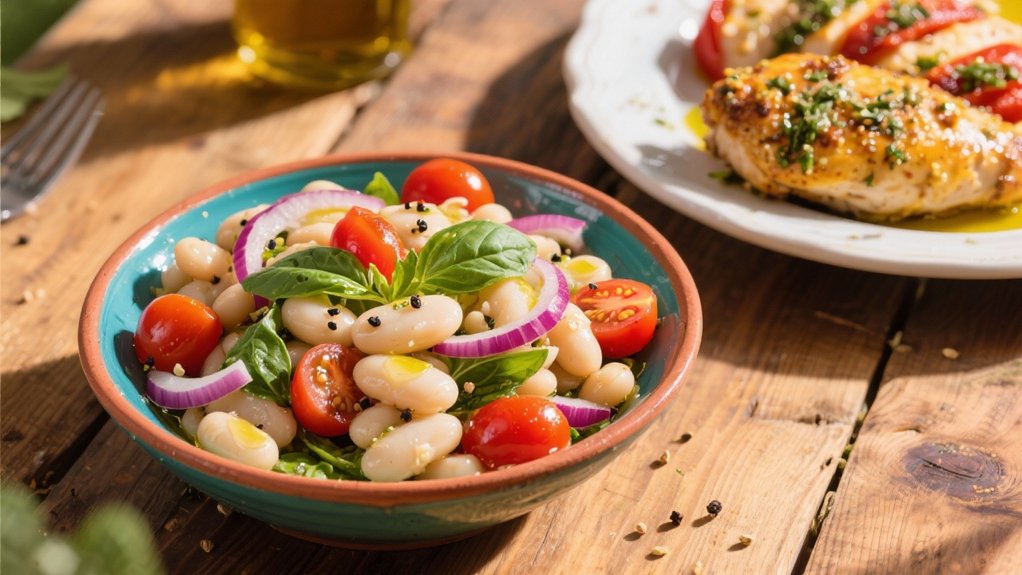 rustic italian bean salad