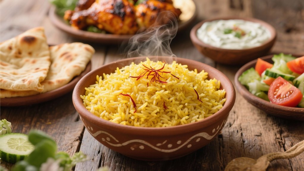 saffron rice enhances meals