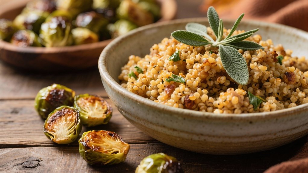sage infused quinoa stuffing recipe