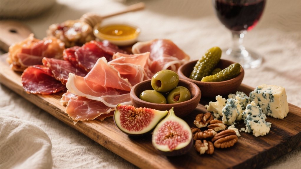 salty sweet cured meat pairing