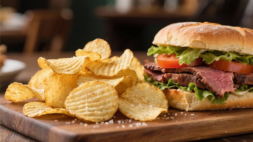 satisfying crunch with sandwiches