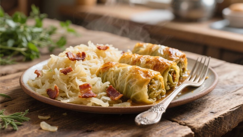 sauerkraut and bacon delight
