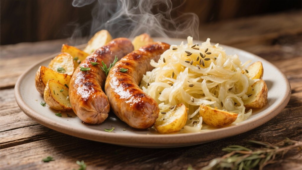 sauerkraut enriched with caraway