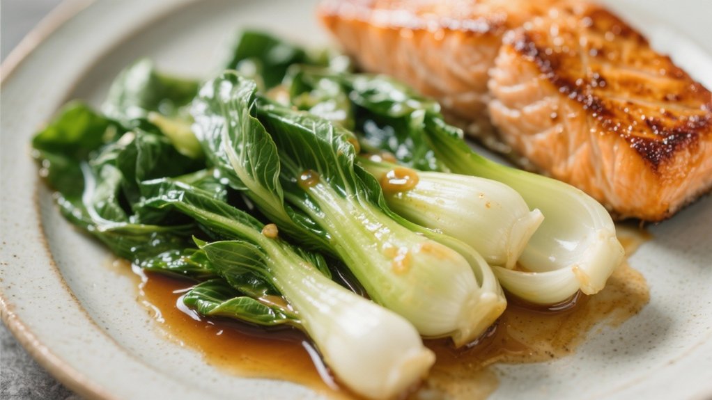 saut ed baby bok choy