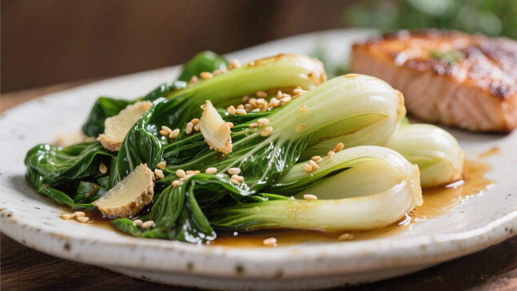 saut ed bok choy recipe