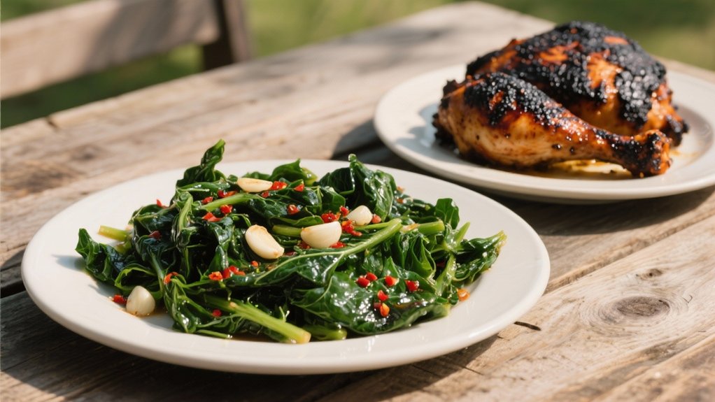 saut ed collard greens variations
