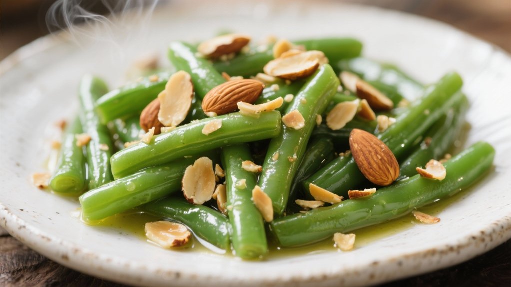 saut ed green beans recipe