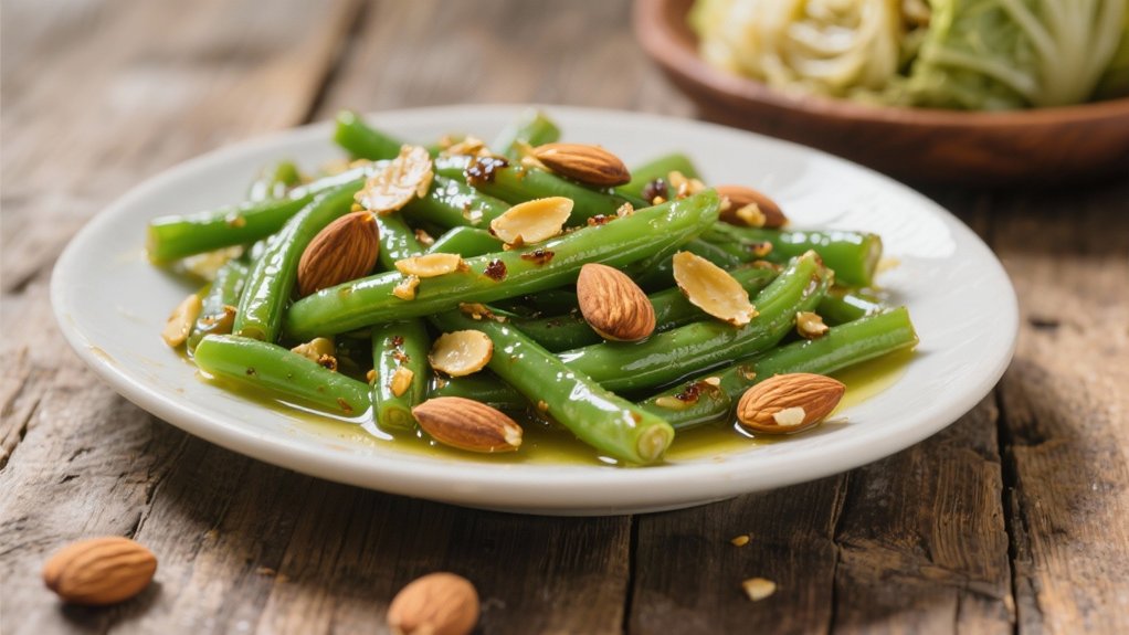 saut ed green beans recipe
