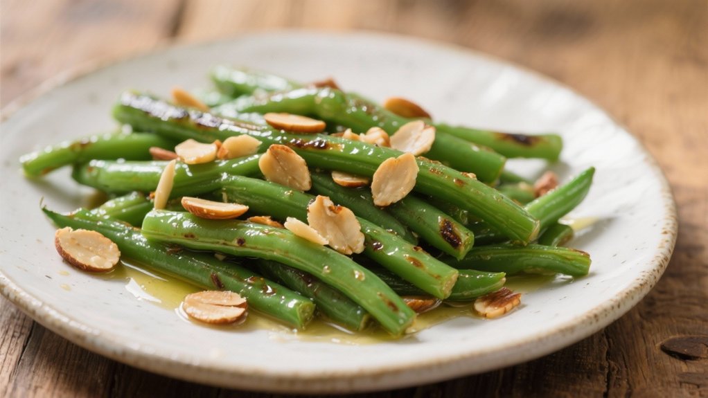 saut ed green beans recipe