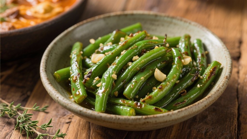 saut ed green beans recipe