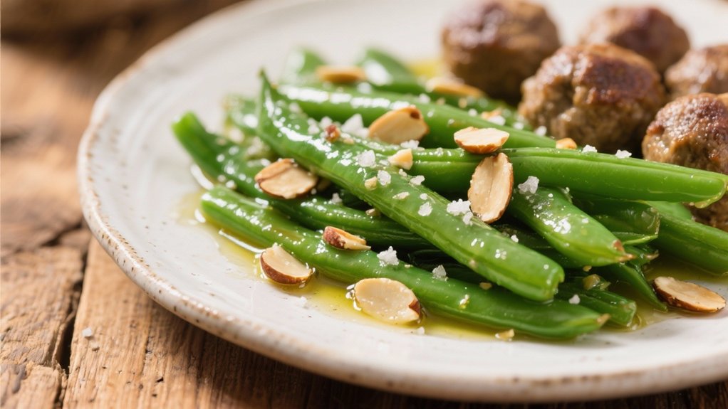 saut ed green beans recipe