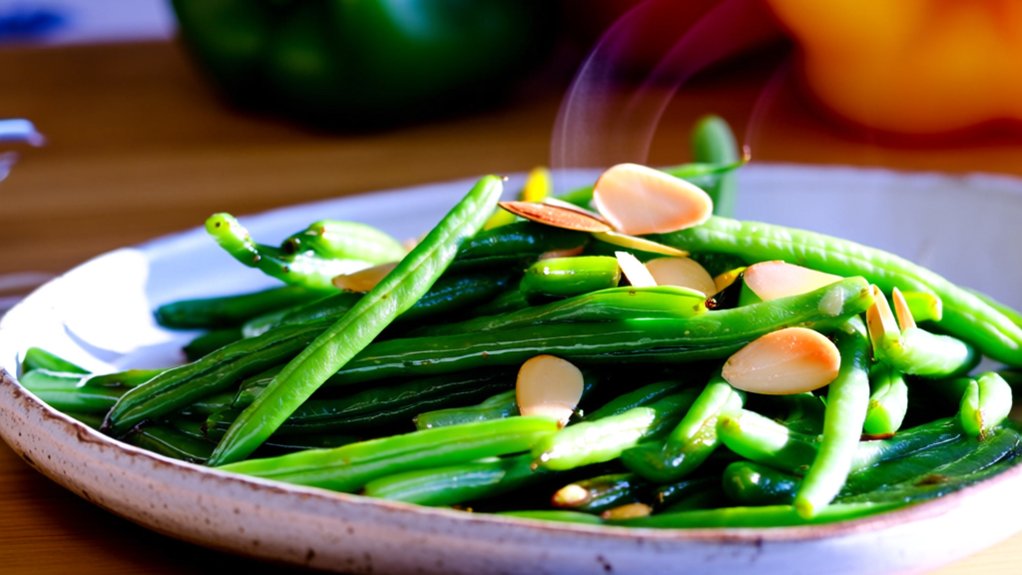 saut ed green beans recipe