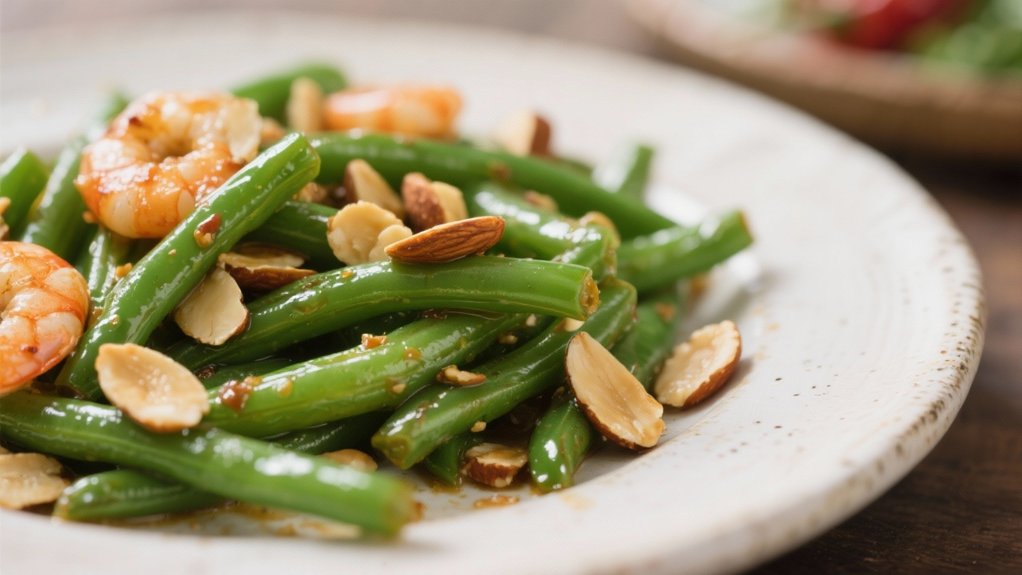 saut ed green beans recipe