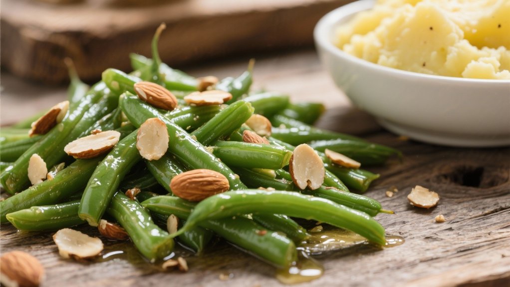 saut ed green beans recipe