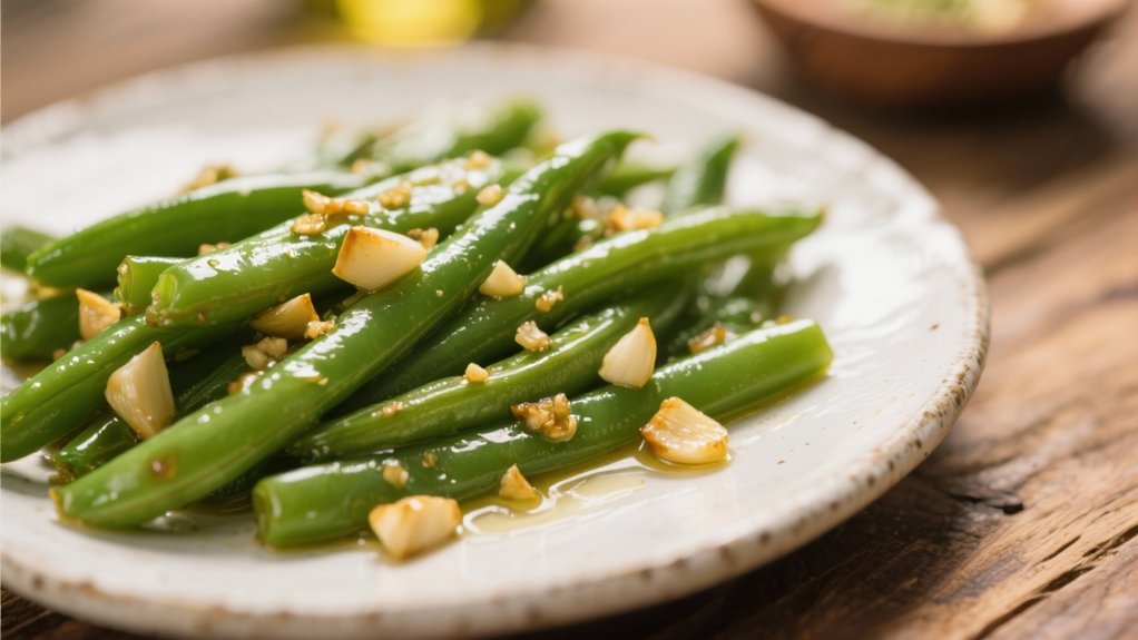 saut ed green beans recipe