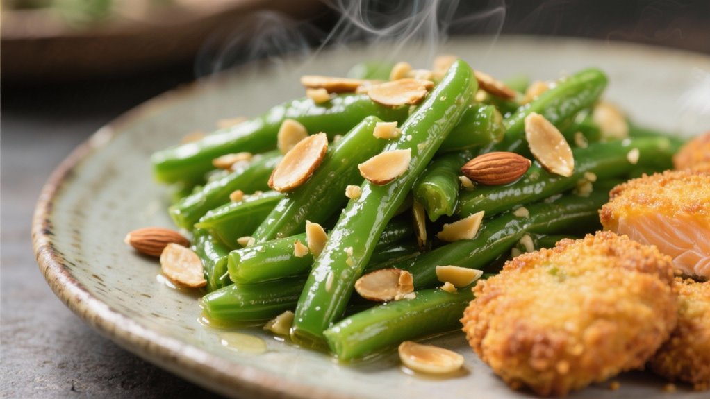 saut ed green beans recipe