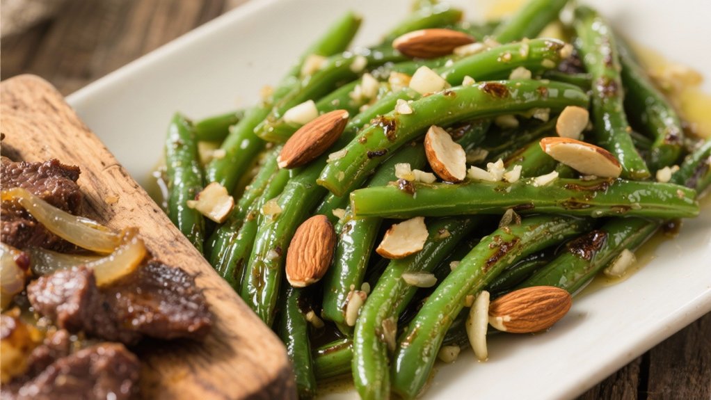 saut ed green beans simplicity