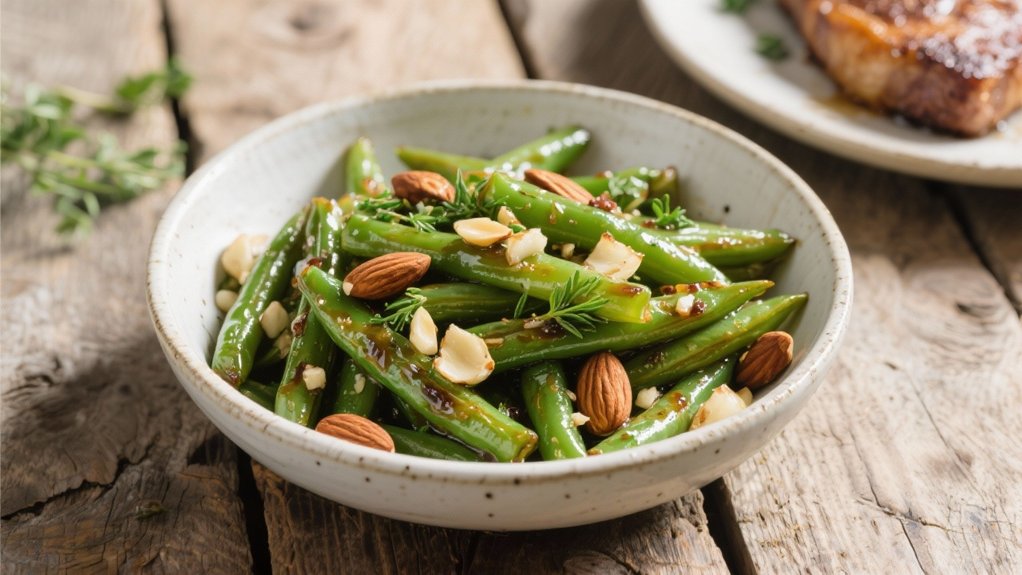 saut ed green beans variations