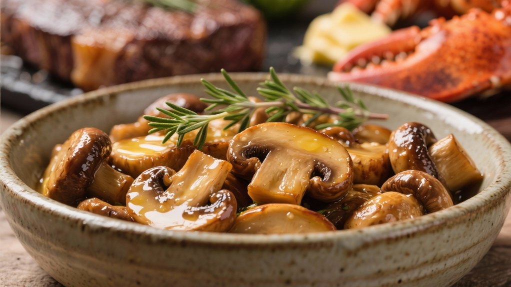 saut ed mushrooms enhance proteins