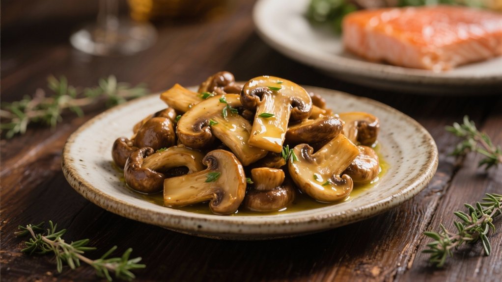 saut ed wild mushrooms luxury