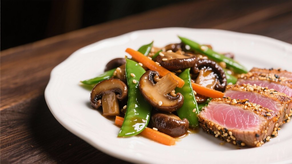 savor shiitake mushroom stir fry