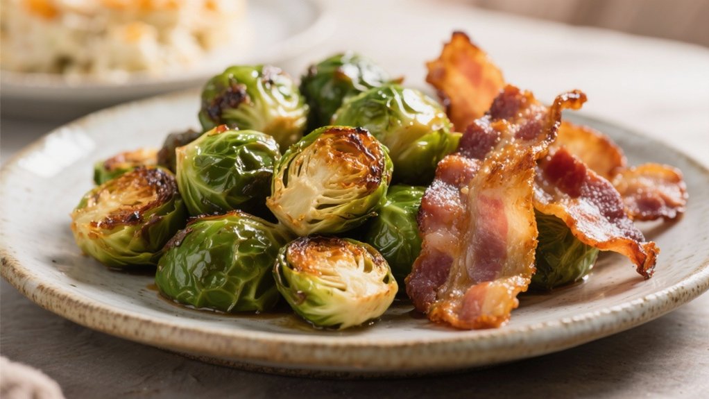 savory bacon brussels sprouts