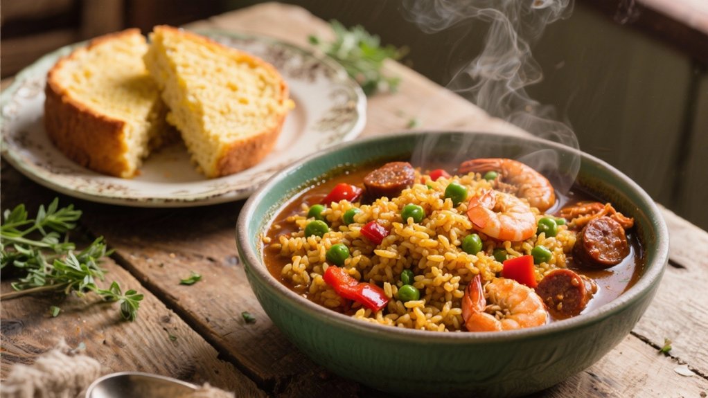 savory cajun rice dish