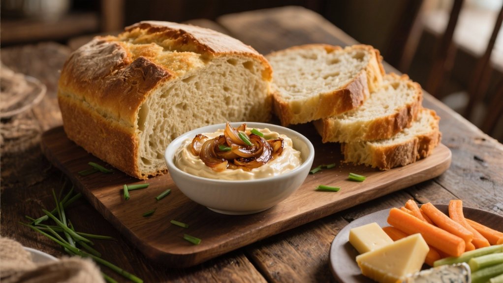 savory caramelized onion dip