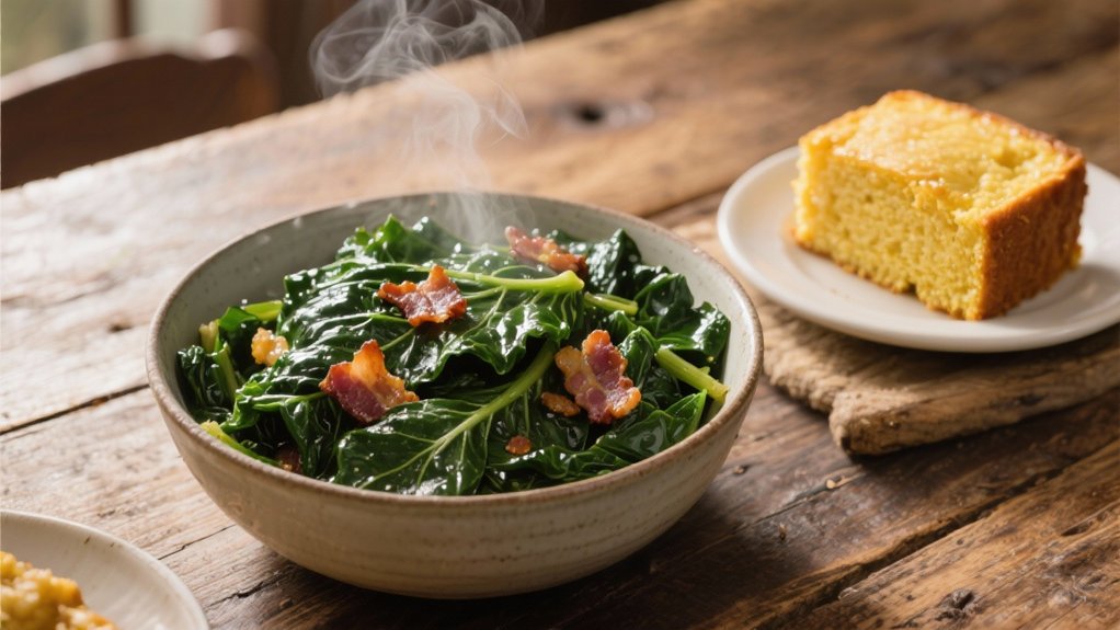 savory collard greens pairing