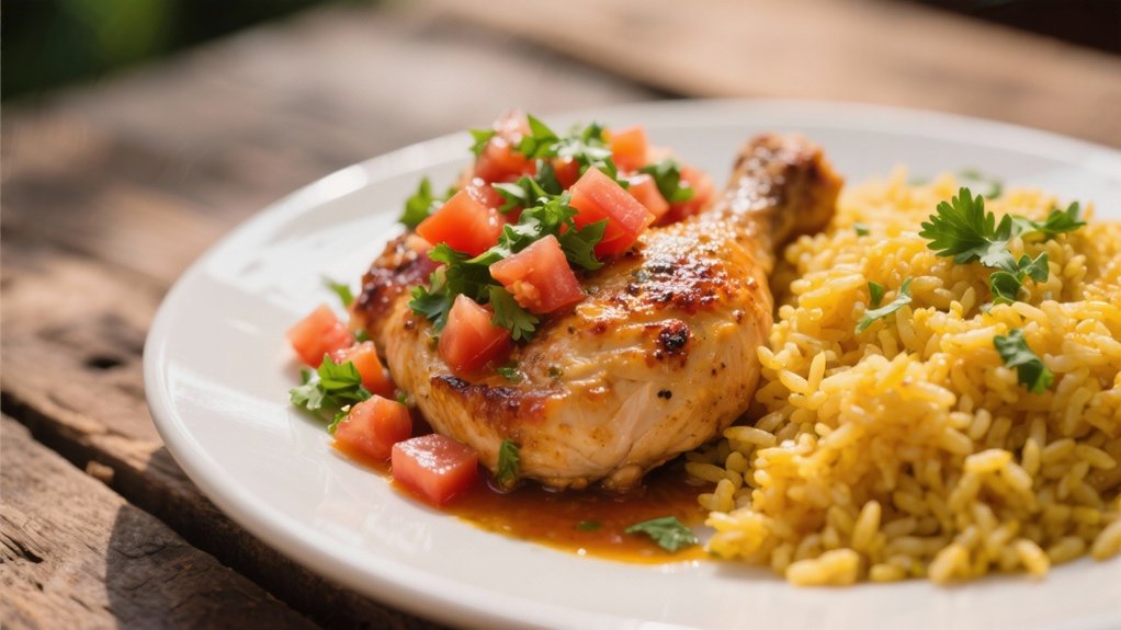 savory colorful comfort food
