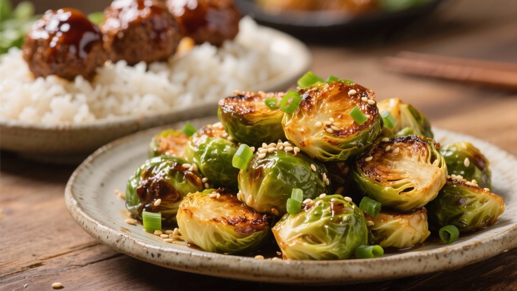 savory crispy brussels sprouts