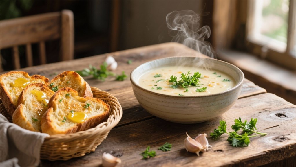 savory garlic bread delight