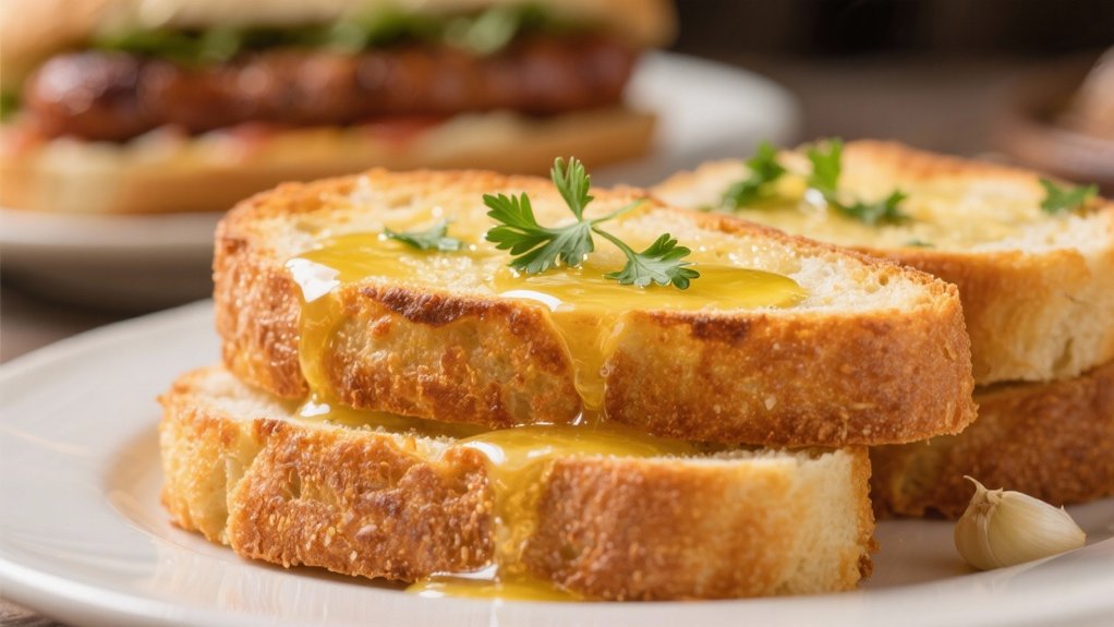savory garlic butter bread