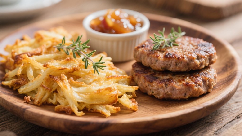 savory lean turkey patties