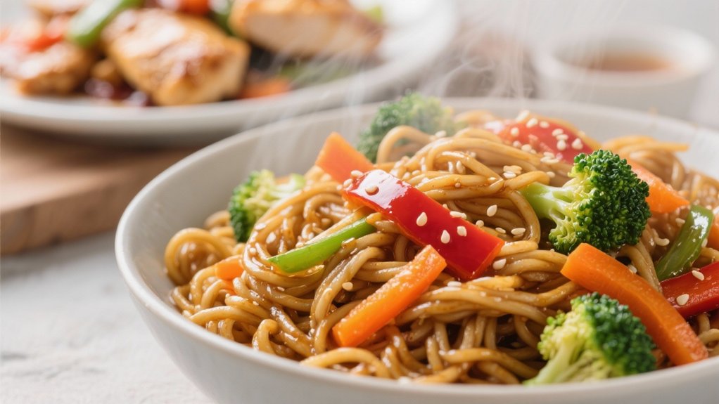 savory lo mein noodle variations