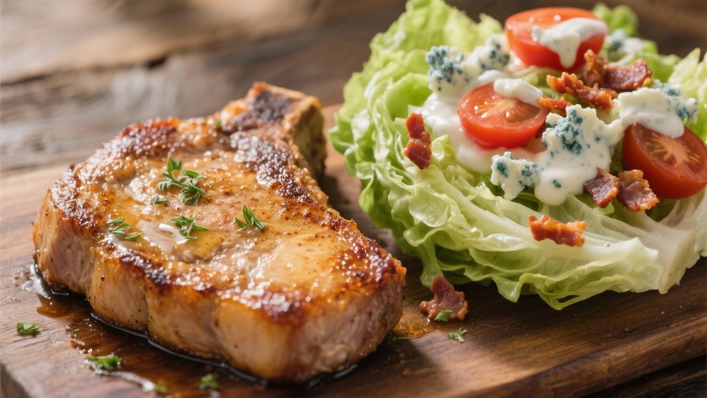 savory pan fried pork chops
