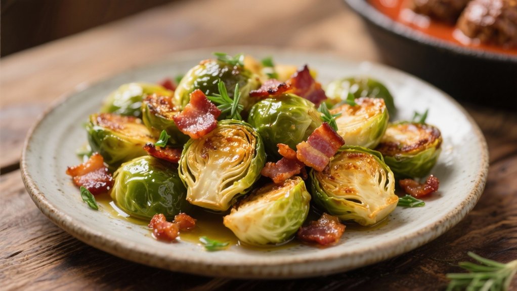 savory roasted brussels sprouts