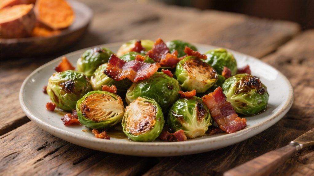 savory roasted brussels sprouts