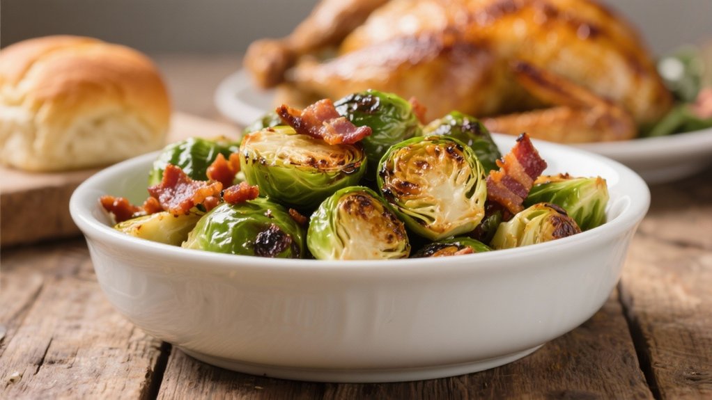 savory roasted brussels sprouts