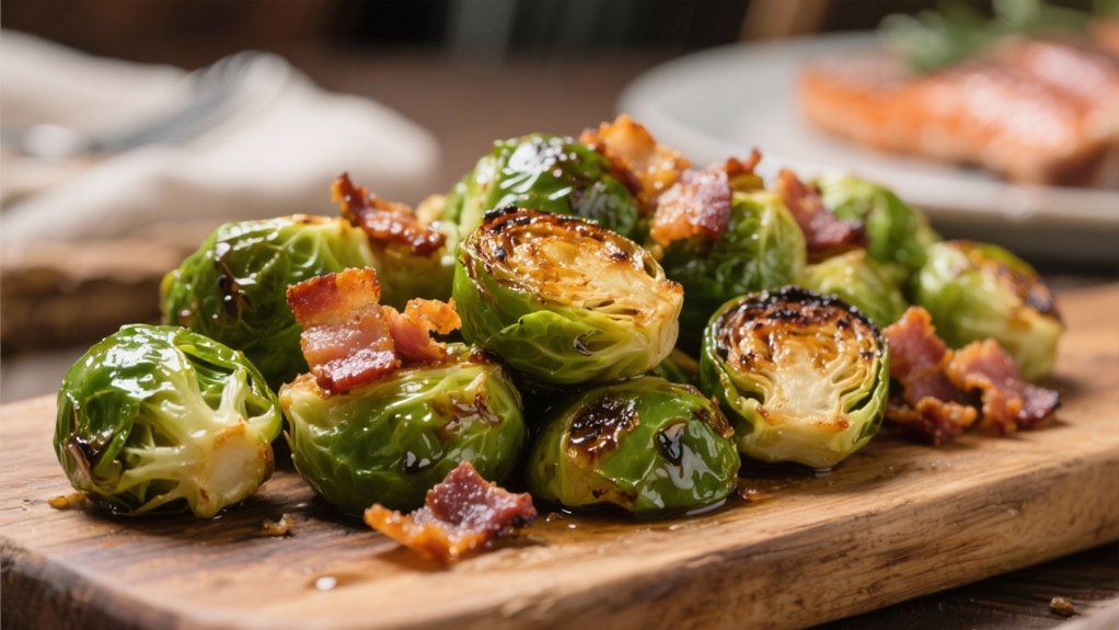 savory roasted brussels sprouts