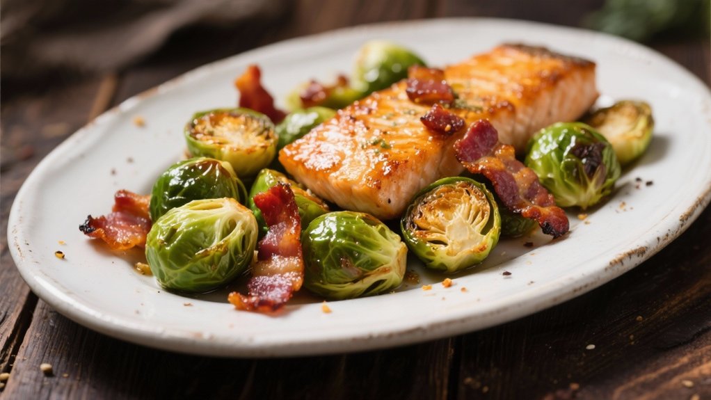 savory roasted brussels sprouts