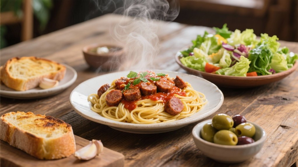 savory sausage enhances meals