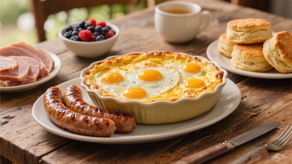 savory sausage links option