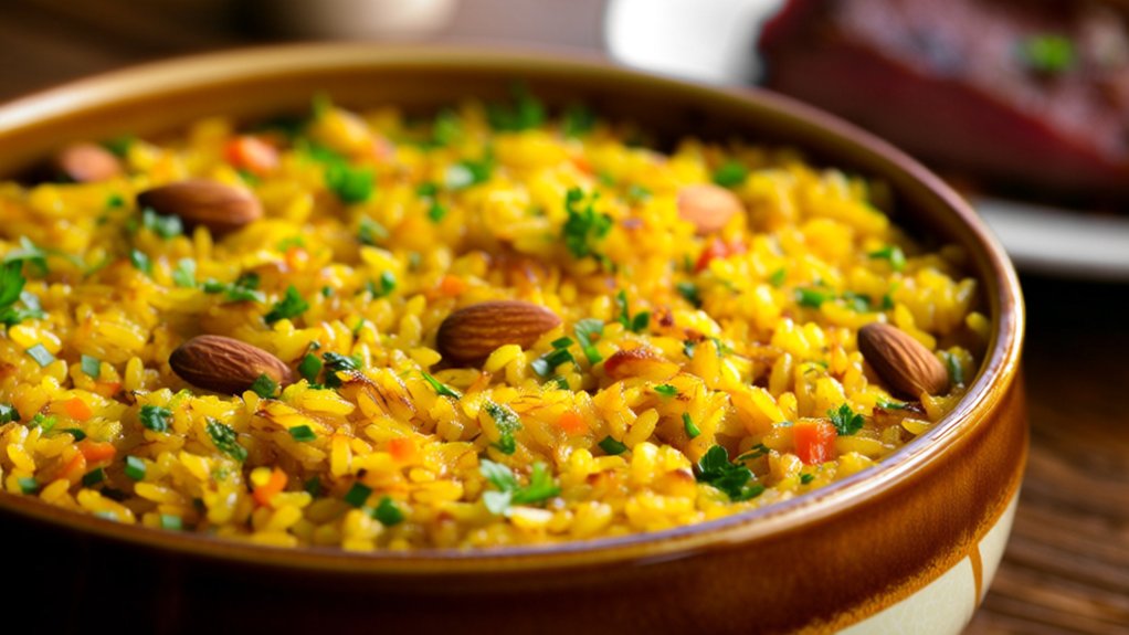 savory seasoned rice pilaf