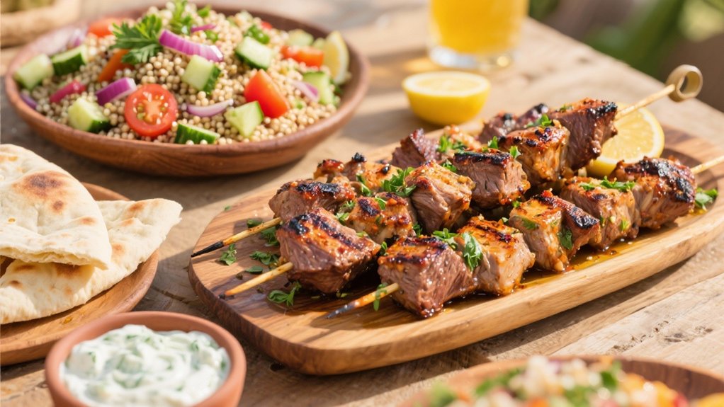 savory skewers enhance meals