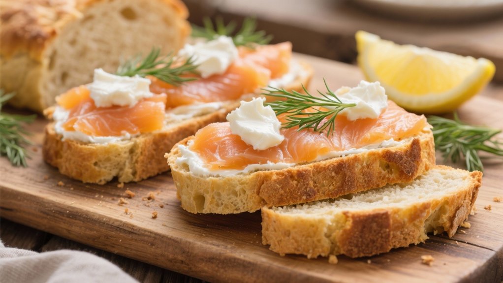 savory smoked salmon delight