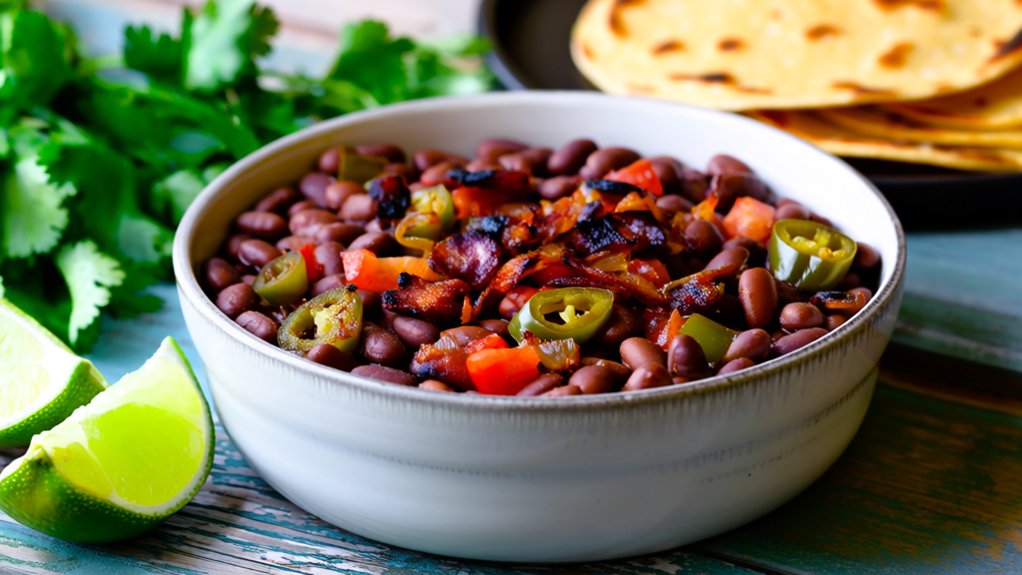 savory smoky charro beans