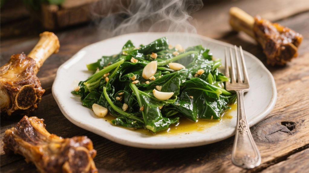 savory smoky collard greens