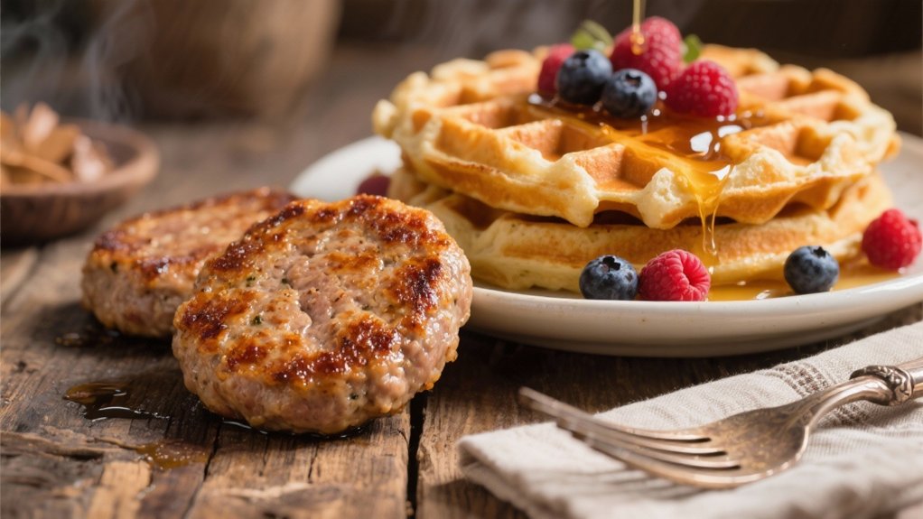savory turkey sausage patties
