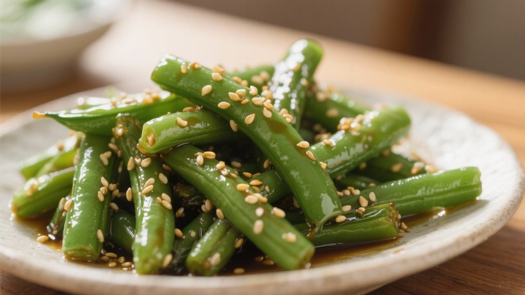 sesame green beans preparation tips